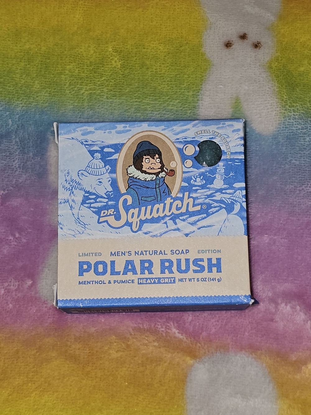 Polar Rush Men's Natural Soap - Blue